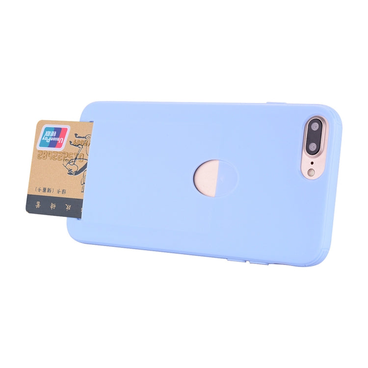 Candy Color TPU Case for iPhone 8 Plus & 7 Plus ,with Card Slot