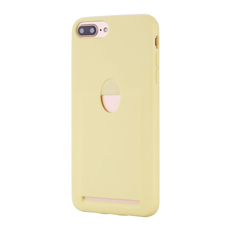 Candy Color TPU Case for iPhone 8 Plus & 7 Plus ,with Card Slot