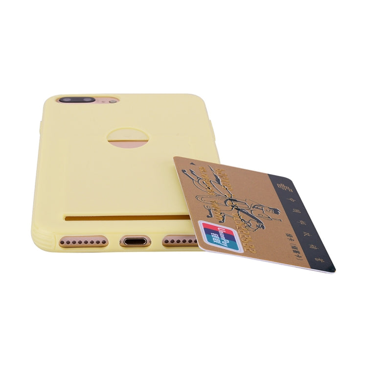 Candy Color TPU Case for iPhone 8 Plus & 7 Plus ,with Card Slot