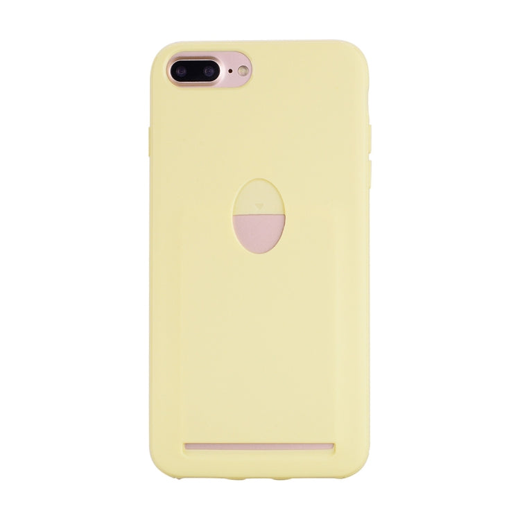 Candy Color TPU Case for iPhone 8 Plus & 7 Plus ,with Card Slot