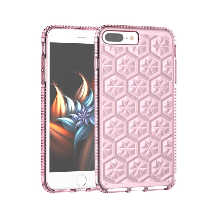 Cube Pattern PC Case for iPhone 8 Plus & 7 Plus