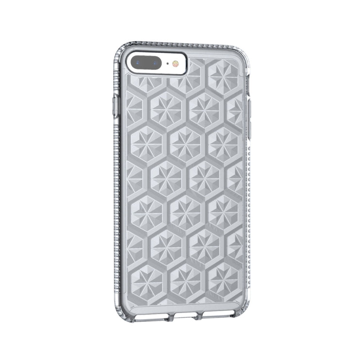 Cube Pattern PC Case for iPhone 8 Plus & 7 Plus