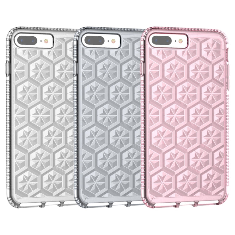 Cube Pattern PC Case for iPhone 8 Plus & 7 Plus