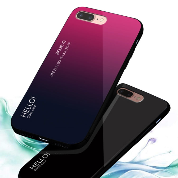 Gradient Color Glass Case for iPhone 8 Plus & 7 Plus