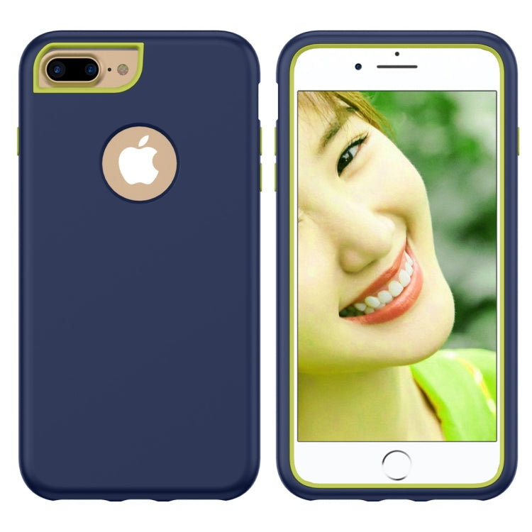 3 in 1 Solid Color Combination Case for iPhone 8 Plus & 7 Plus & 6 Plus