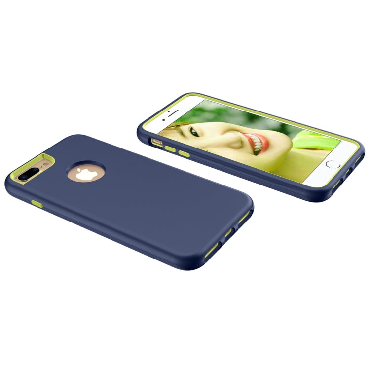 3 in 1 Solid Color Combination Case for iPhone 8 Plus & 7 Plus & 6 Plus