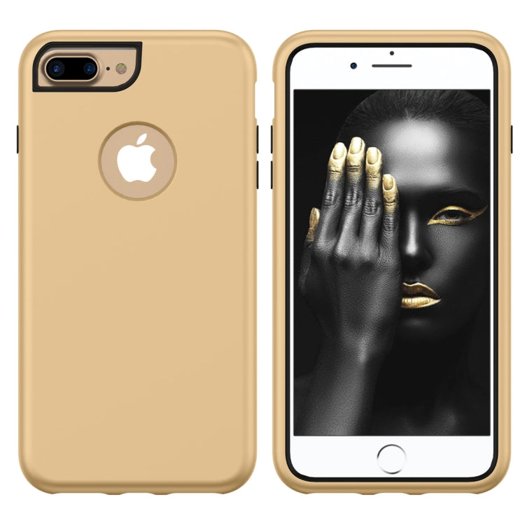 3 in 1 Solid Color Combination Case for iPhone 8 Plus & 7 Plus & 6 Plus