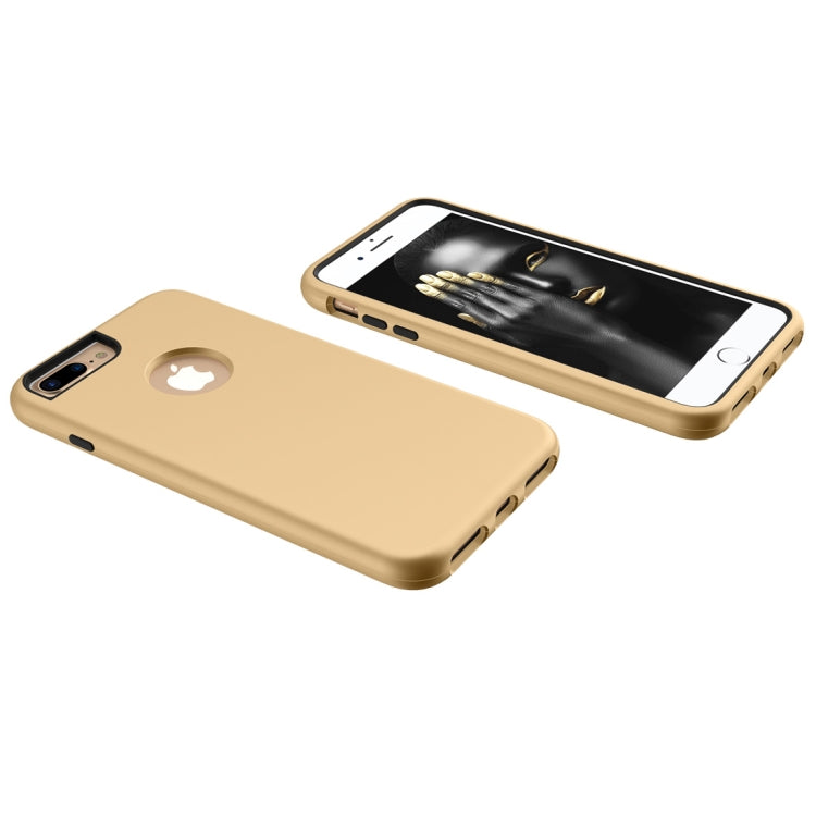 3 in 1 Solid Color Combination Case for iPhone 8 Plus & 7 Plus & 6 Plus