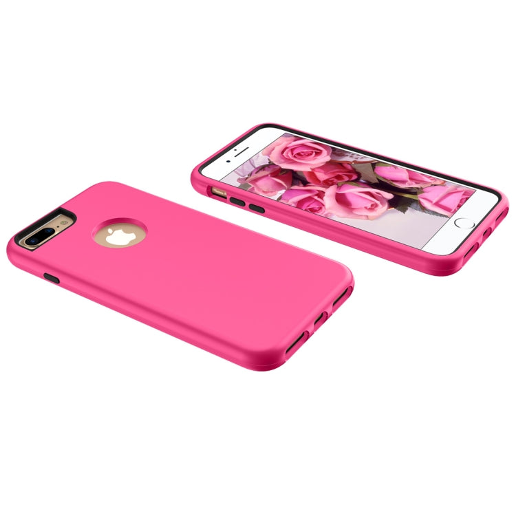 3 in 1 Solid Color Combination Case for iPhone 8 Plus & 7 Plus & 6 Plus