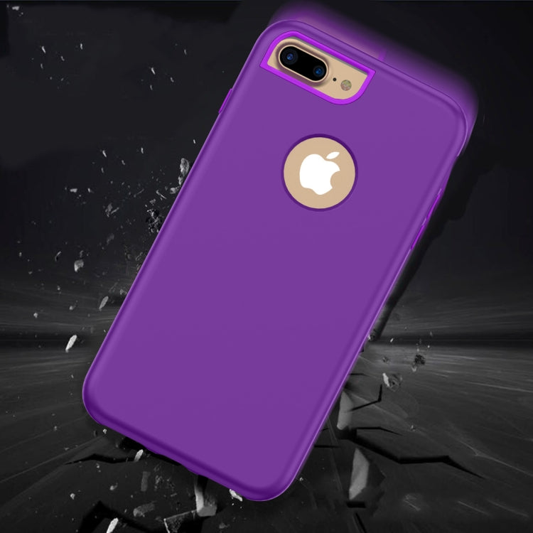 3 in 1 Solid Color Combination Case for iPhone 8 Plus & 7 Plus & 6 Plus