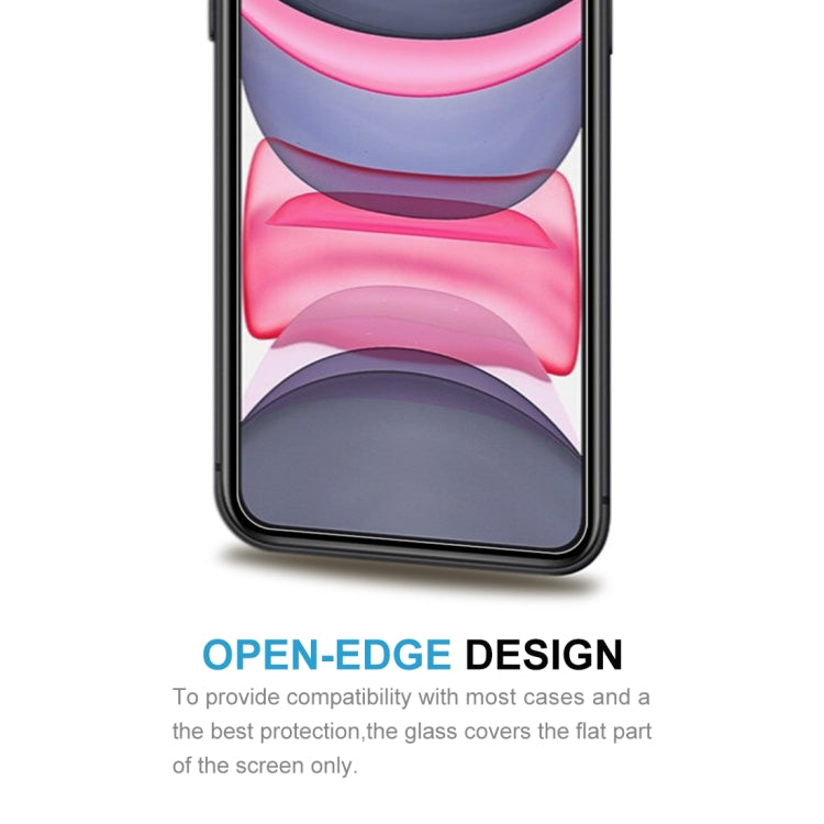 For iPhone 11 / XR 100pcs 0.26mm 9H 2.5D Tempered Glass Film