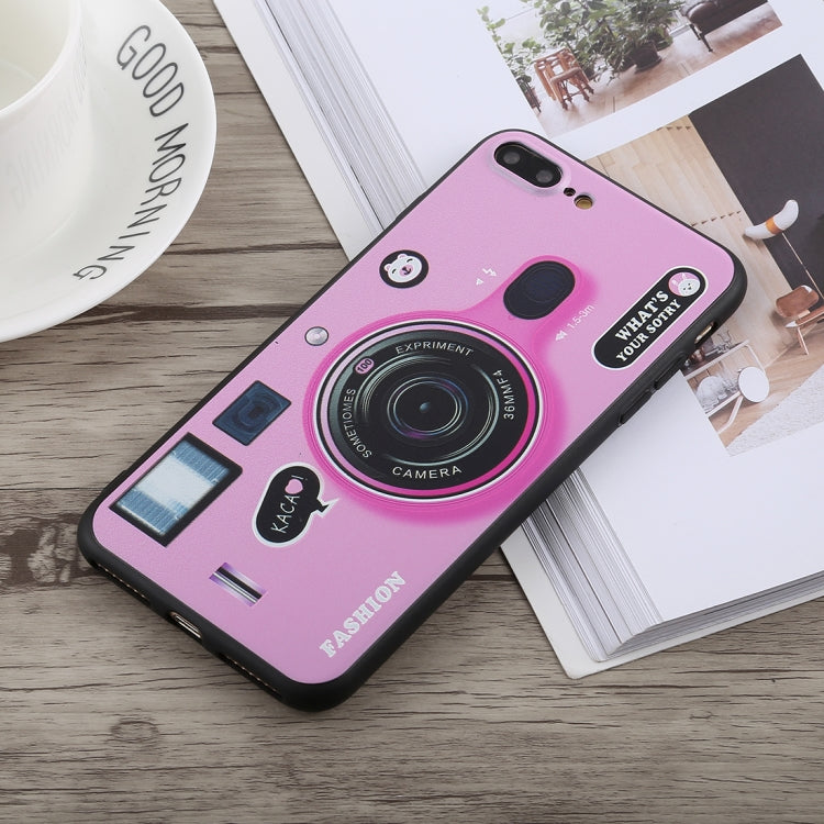 Camera Pattern Soft TPU Case for iPhone 8 Plus & 7 Plus