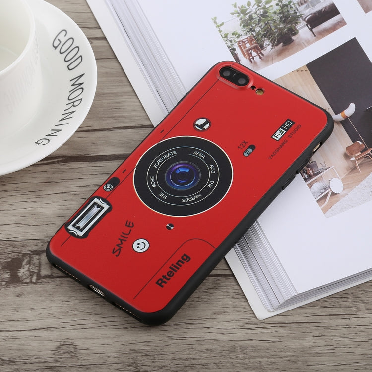 Camera Pattern Soft TPU Case for iPhone 8 Plus & 7 Plus
