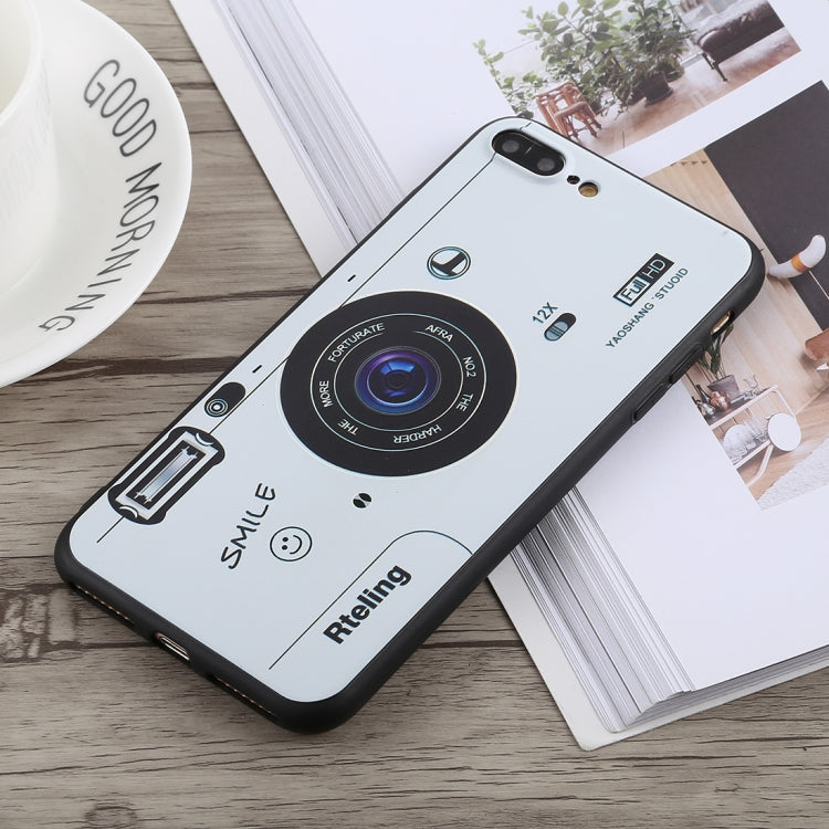 Camera Pattern Soft TPU Case for iPhone 8 Plus & 7 Plus
