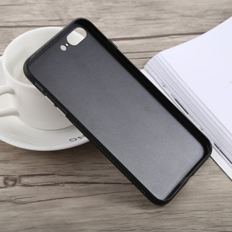 Simple Style Rose Pattern Shockproof Glass Protective Case for iPhone 8 Plus & 7 Plus