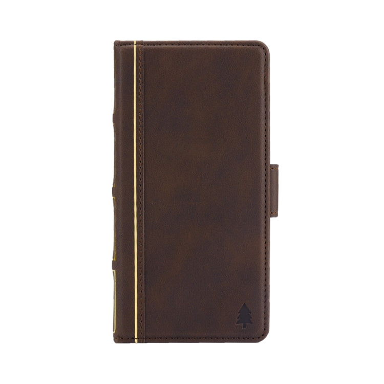 Bible Style Business Horizontal Flip Leather Case for iPhone 8 Plus & 7 Plus, with Card Slots & Photo Frame & Holder & Wallet