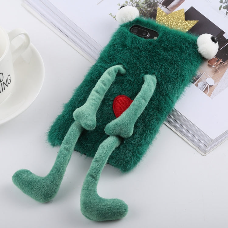 Frog Prince Shape Villus TPU Case for iPhone 8 Plus / 7 Plus
