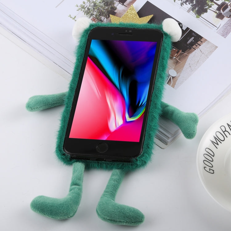 Frog Prince Shape Villus TPU Case for iPhone 8 Plus / 7 Plus