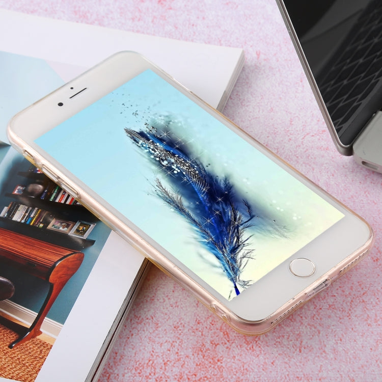 3D Glue Web Celebrity Yellow Duck PC + TPU Protective Case for iPhone 8 Plus & 7 Plus