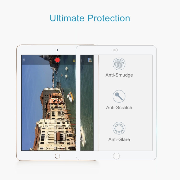 9H 10D Explosion-proof Tempered Glass Film for iPad 5 & 6 9.7 inch