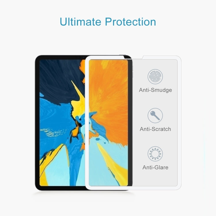 9H 10D Explosion-proof Tempered Glass Film for iPad Pro 11 inch (2018)