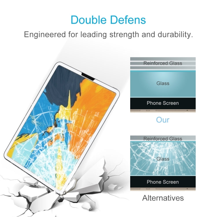9H 10D Explosion-proof Tempered Glass Film for iPad Pro 11 inch (2018)