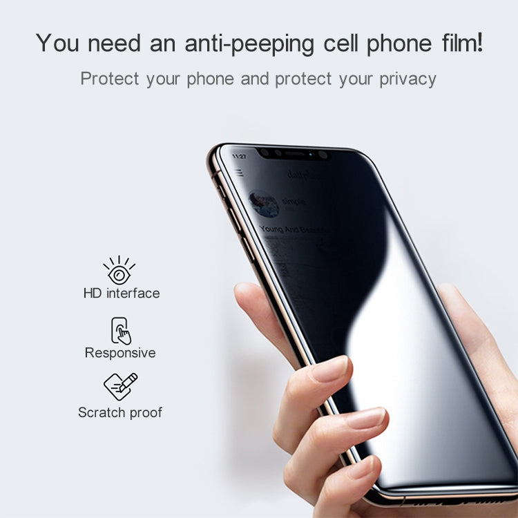 MIETUBL For iPhone 7 / 8 Anti-glare Full Screen Tempered Glass Film
