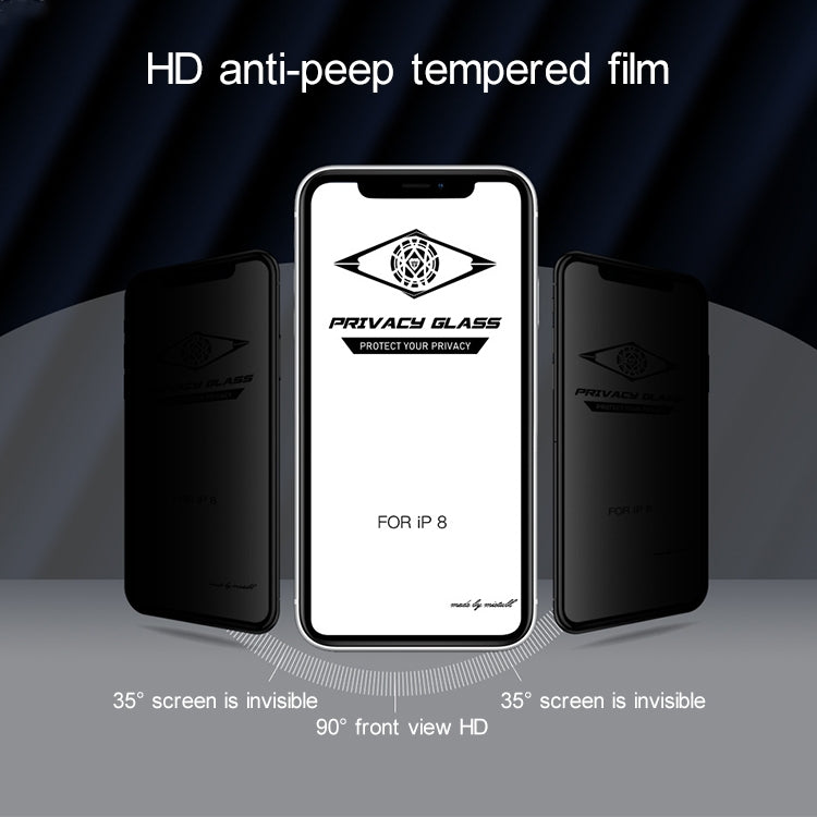 MIETUBL For iPhone 7 / 8 Anti-glare Full Screen Tempered Glass Film
