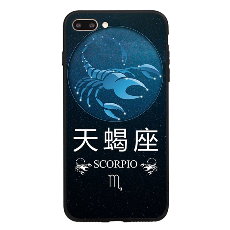 Constellation Pattern Frosted Soft TPU Case for iPhone 8 Plus & 7 Plus