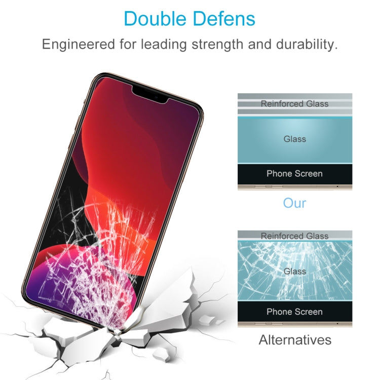 For iPhone 12 mini 0.26mm 9H 2.5D Tempered Glass Film (Slotted)