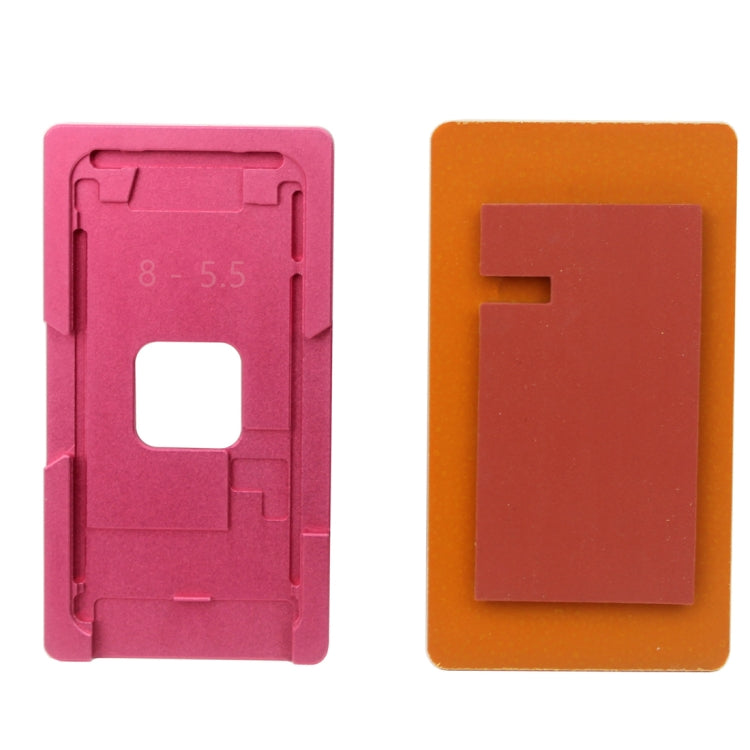 Repair Precision Screen Refurbishment Aluminium Alloy Mould Molds For iPhone 8 Plus(Pink)