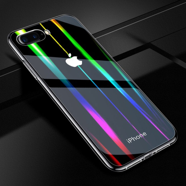 Twilight Transparent Glass Case for iPhone 8 Plus & 7 Plus