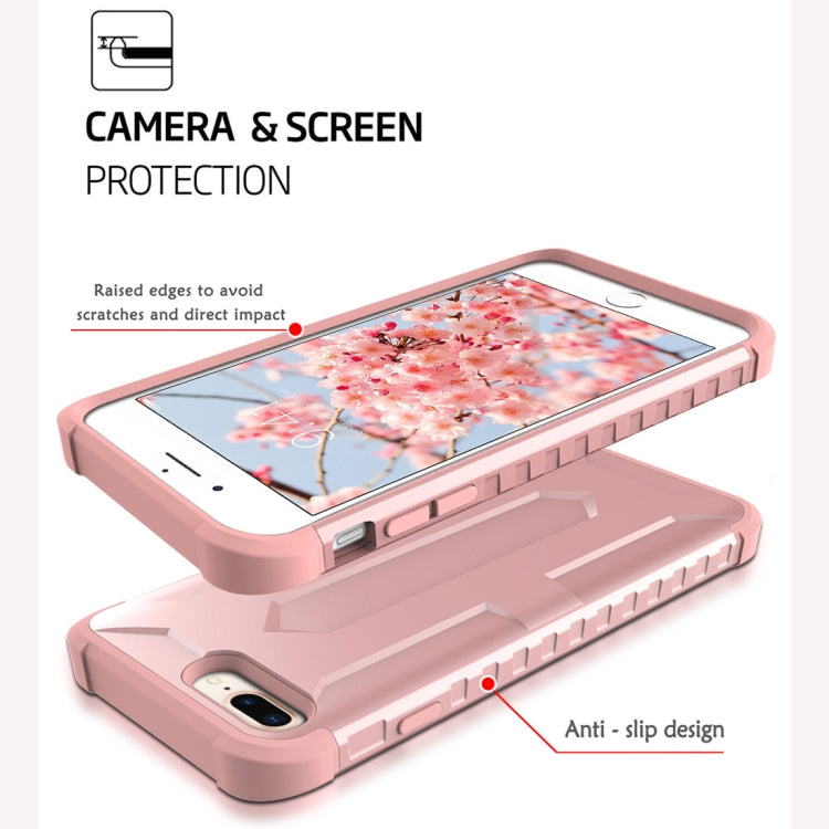 Dropproof PC + TPU Case for iPhone 8 Plus & 7 Plus