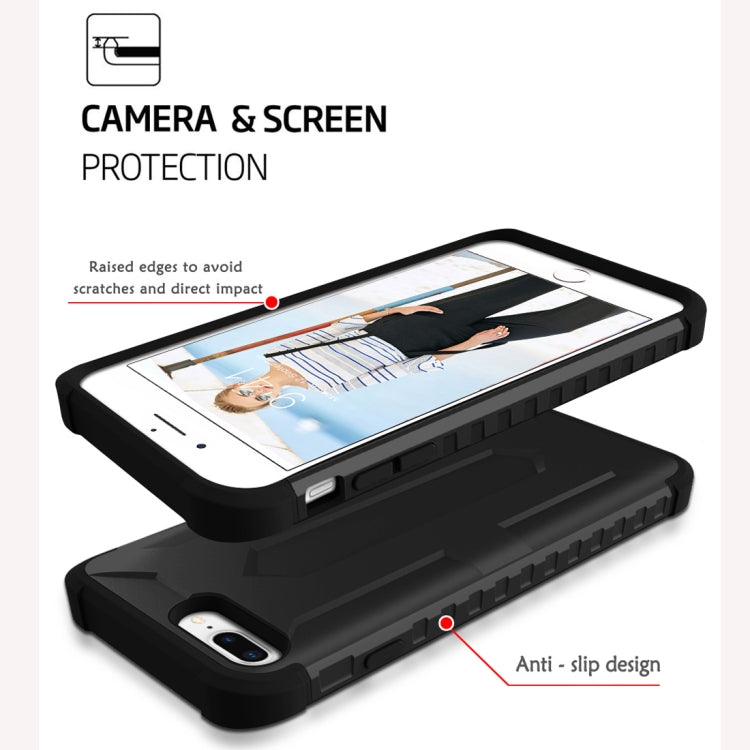 Dropproof PC + TPU Case for iPhone 8 Plus & 7 Plus