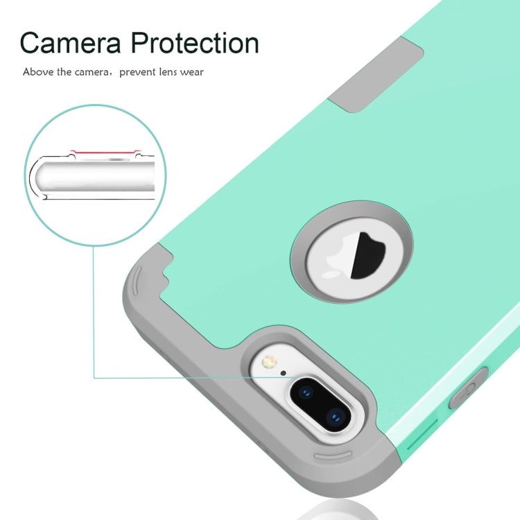 Dropproof PC + Silicone Case for iPhone 8 Plus & 7 Plus