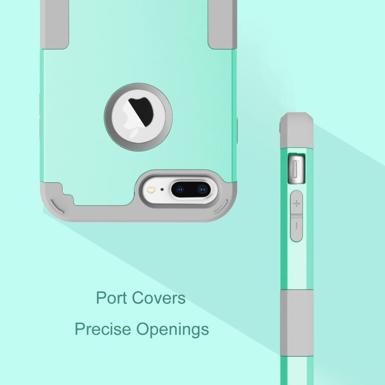 Dropproof PC + Silicone Case for iPhone 8 Plus & 7 Plus