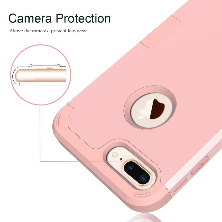 Dropproof PC + Silicone Case for iPhone 8 Plus & 7 Plus