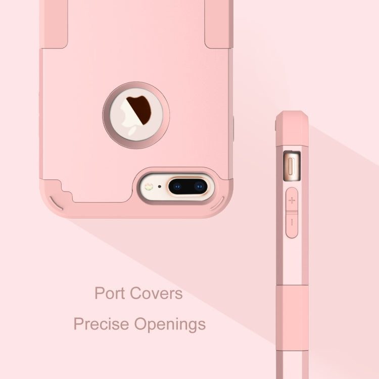 Dropproof PC + Silicone Case for iPhone 8 Plus & 7 Plus