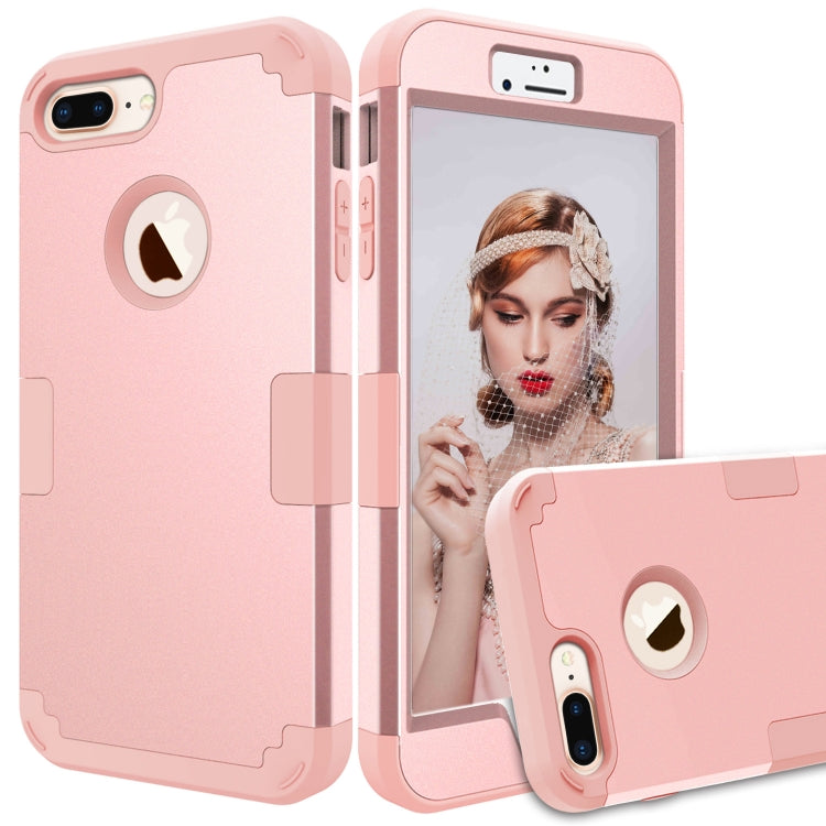Dropproof PC + Silicone Case for iPhone 8 Plus & 7 Plus