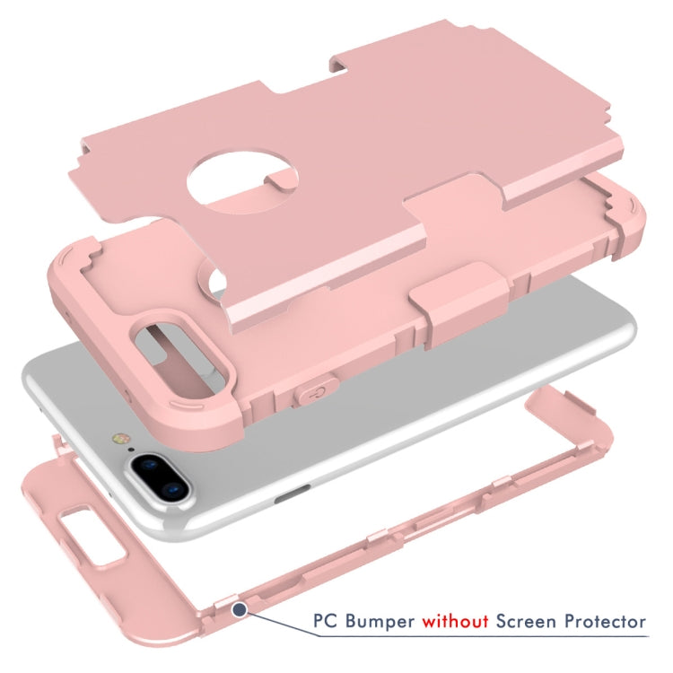 Dropproof PC + Silicone Case for iPhone 8 Plus & 7 Plus