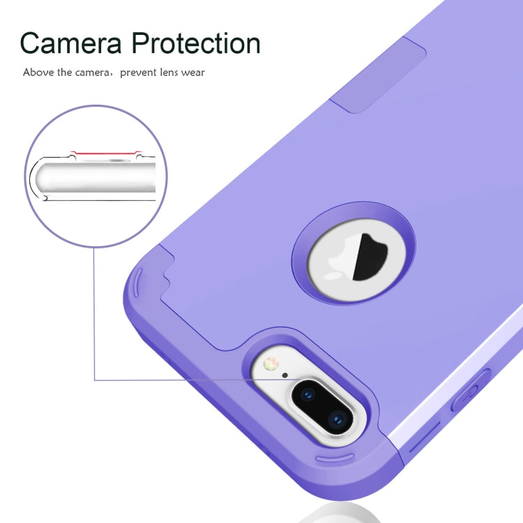 Dropproof PC + Silicone Case for iPhone 8 Plus & 7 Plus