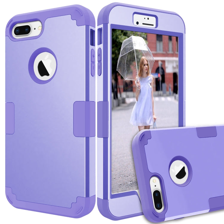 Dropproof PC + Silicone Case for iPhone 8 Plus & 7 Plus