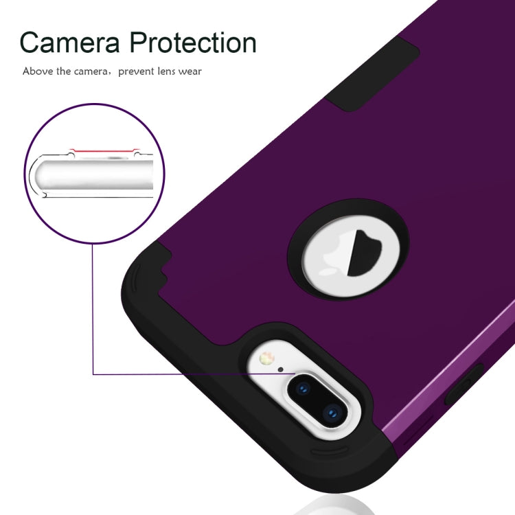 Dropproof PC + Silicone Case for iPhone 8 Plus & 7 Plus