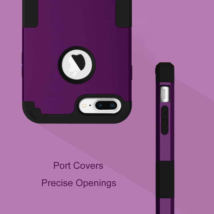 Dropproof PC + Silicone Case for iPhone 8 Plus & 7 Plus
