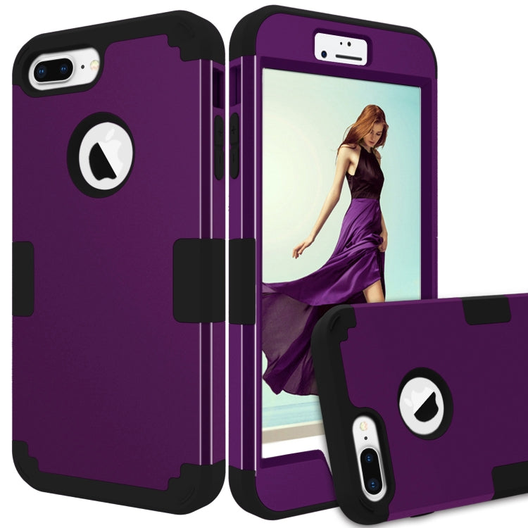 Dropproof PC + Silicone Case for iPhone 8 Plus & 7 Plus
