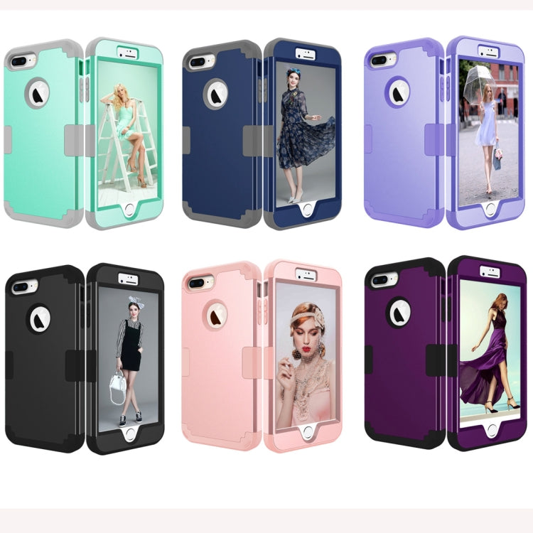 Dropproof PC + Silicone Case for iPhone 8 Plus & 7 Plus