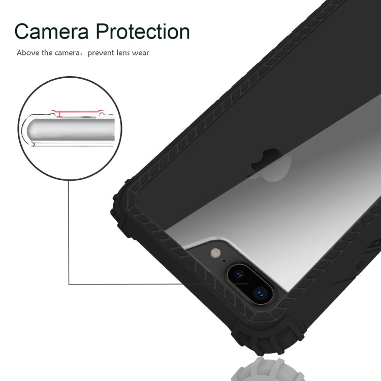 Shockproof TPU + PC Universal Plate Case for iPhone 8 Plus & 7 Plus