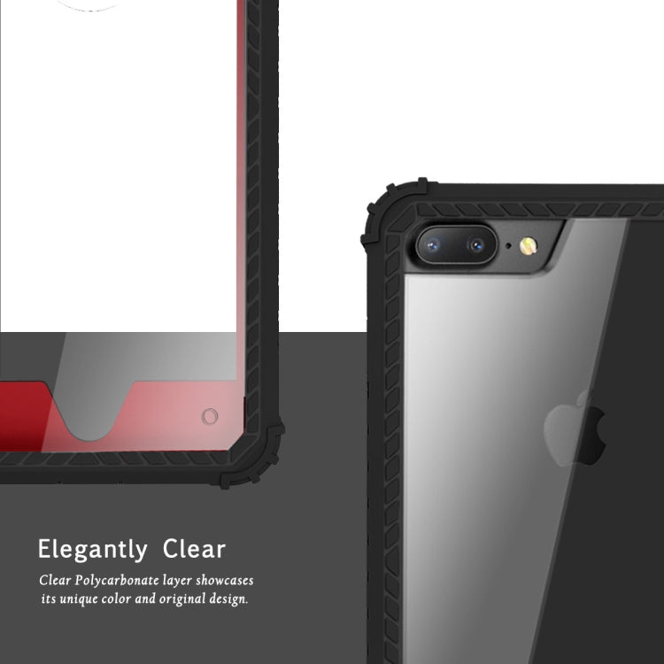 Shockproof TPU + PC Universal Plate Case for iPhone 8 Plus & 7 Plus