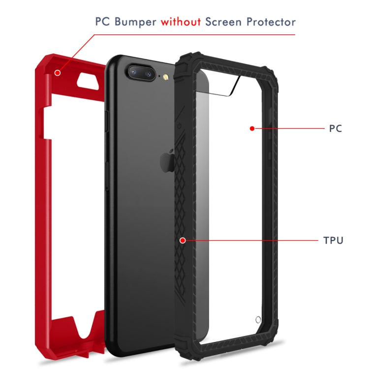 Shockproof TPU + PC Universal Plate Case for iPhone 8 Plus & 7 Plus