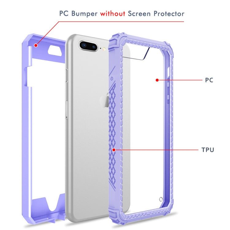 Shockproof TPU + PC Universal Plate Case for iPhone 8 Plus & 7 Plus